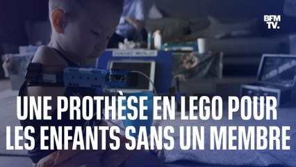Une prothèse en lego pour aider les enfants nés sans un membre
