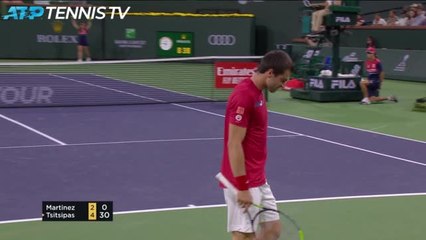 Indian Wells - Tsitsipas file tranquillement au 3ème tour