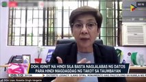 Octa Research Group, muling sumalang sa pagdinig sa Kamara; DOH, iginiit na hindi sila basta naglalabas ng datos para hindi magdagdag ng takot sa taumbayan