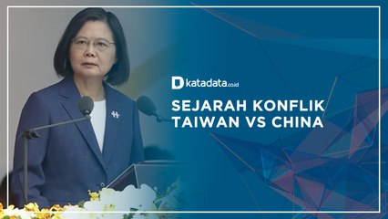 Sejarah Konflik Taiwan vs China | Katadata Indonesia