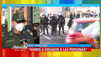 Policía custodia las calles para evitar incidentes en puntos de bloqueos