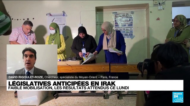 Législatives anticipées en Irak: La faible mobilisation traduit une défiance par rapport au processus électoral lui-même