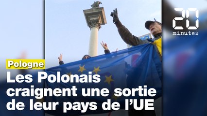 Pologne : Des dizaines de milliers de Polonais manifestent pour le maintien du pays dans l’UE