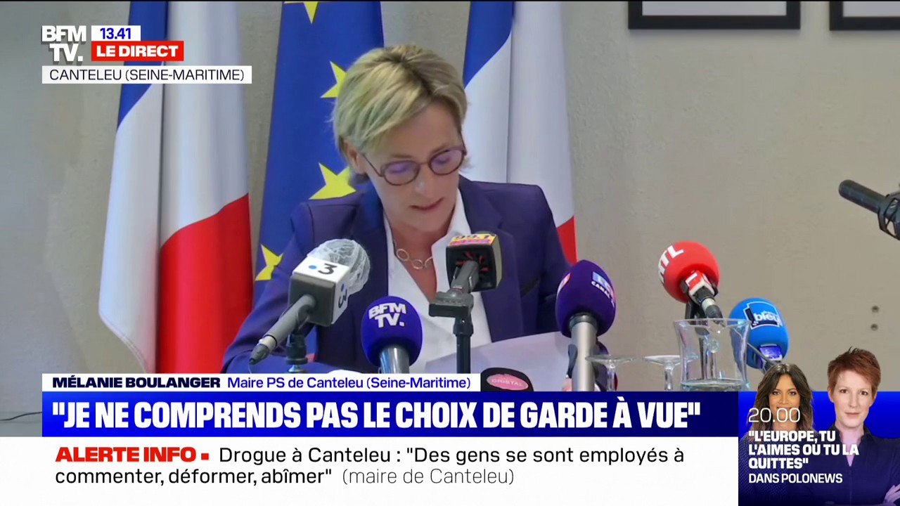 Mélanie Boulanger, maire de PS de Canteleu: "la levée de la garde à vue dès samedi (...) a démontré mon innocence"