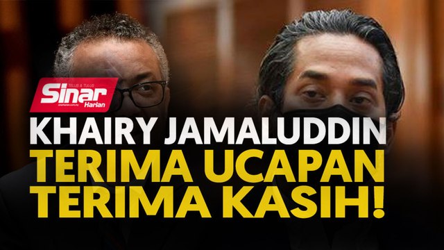 Khairy Jamaluddin terima ucapan terima kasih!