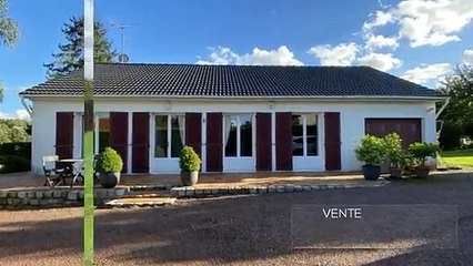 Plain-pied, 3 chambres, grand terrain