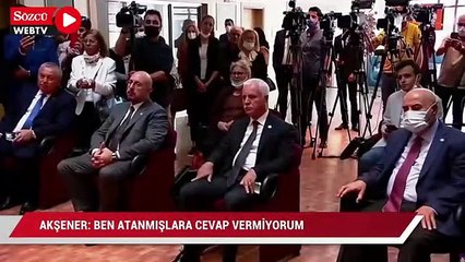 Akşener’den Altun’a: Atanmışlara cevap vermiyorum