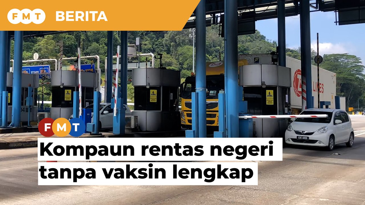 Individu belum lengkap vaksin rentas negeri akan dikompaun, kata polis