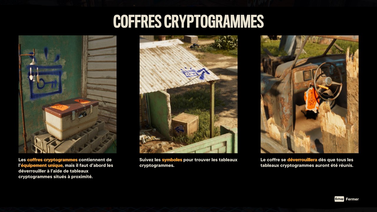 Far Cry 6 : tableaux cryptogrammes, où les trouver ?