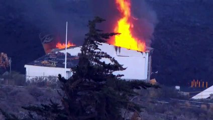 Preocupación por la nueva colada del volcán de La Palma