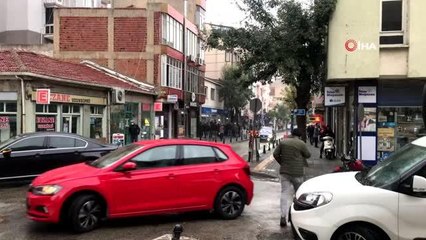 Uzunköprü'de sağanak yağış etkili oldu