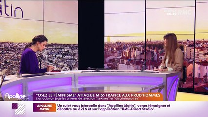On peut tout dire sur RMC : "Osez le féminisme" attaque Miss France aux Prud'Hommes - 19/10