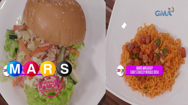 Mars Pa More: Kani Salad Sandwich and Cheesy Noodle Dish, the must-try food combo! | Mars Masarap
