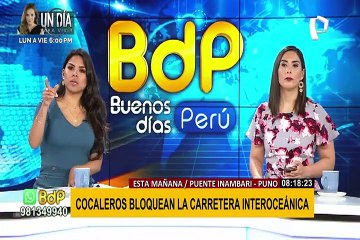 Salhuana sobre paro de cocaleros: No hay una posición clara del Gobierno y del ministro del Interior
