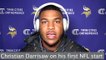 Vikings LT Christian Darrisaw on his First NFL Start