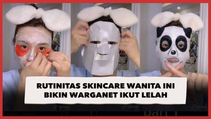 Terlalu Berbelit-belit, Viral Rutinitas Skincare Wanita Ini Bikin Warganet Ikut Lelah