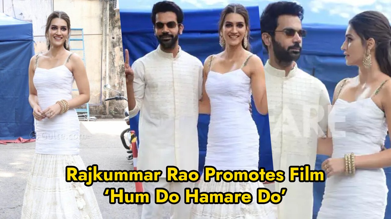 Rajkummar Rao Promotes Film ‘Hum Do Hamare Do’