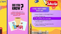 Facts about weird laws of world