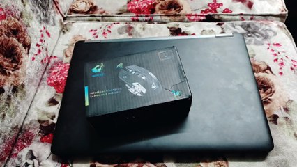 Free wolf gaming mouse unbox and review