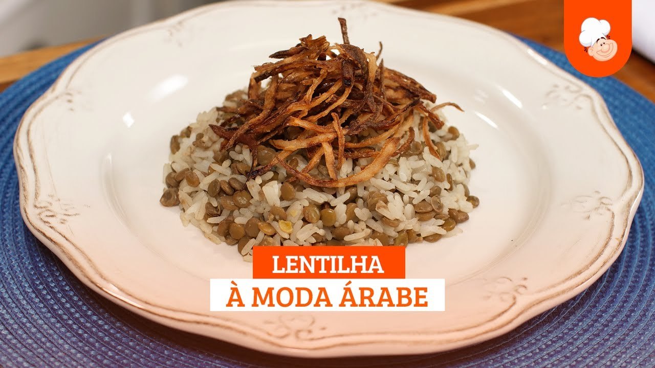 Lentilha à moda árabe