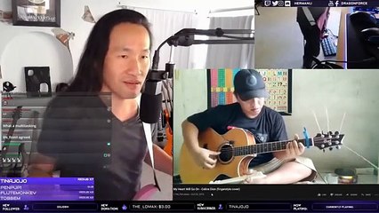 DragonForce Reaction Herman Li Reacts to Alip Ba Ta - My Heart Will Go On Fingerstyle Cover