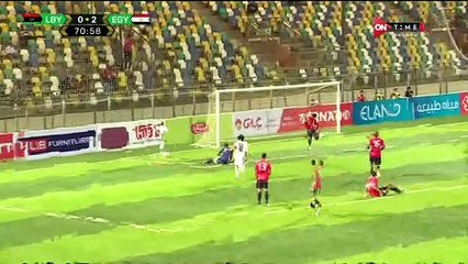 رمضان صبحى يسجل ثالث أهداف منتخب مصر أمام ليبيا.. فيديو