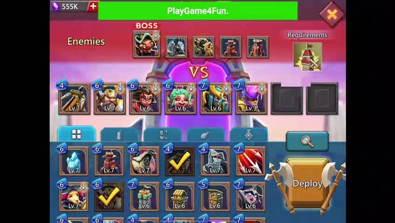 Lords Mobile - Vergeway - Chapter 5 Stage 6