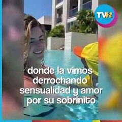 Captamos a Estefanía Ahumada soltera y luciendo cuerpazo en la playa