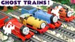 Thomas the Tank Engine Toy Trains Ghost Trains Full Episode English Toy Story in this Stop Motion Animation Video for Kids with the Funny Funlings by Toy Trains 4U