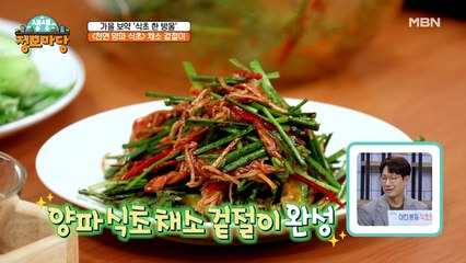 입맛 살살 돋우는 [양파 식초 채소 겉절이]