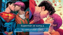 Superman sale del clóset, el nuevo hombre de acero lucha contra cambio climático y es gay
