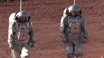 Científicos simulan vida en Marte en un cráter rocoso israelí