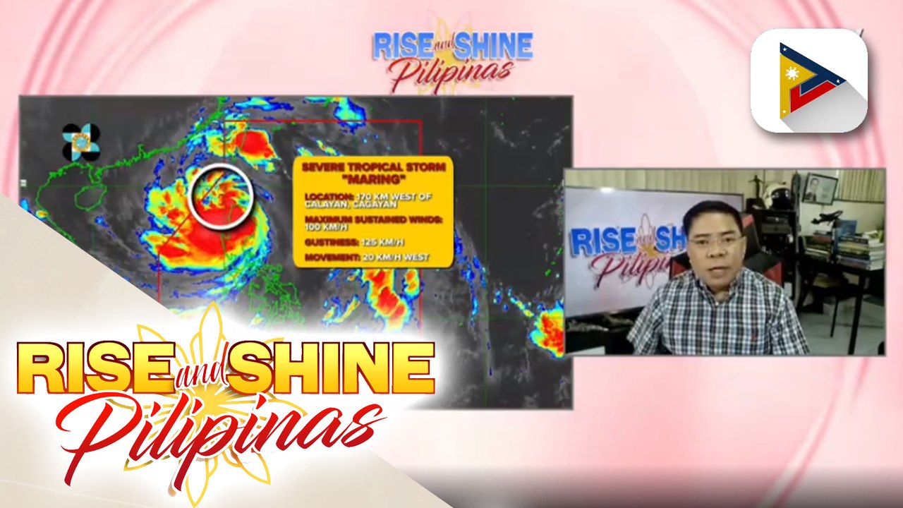 INFO WEATHER | Bagyong #MaringPH, patuloy na nakaaapekto sa iba't-ibang bahagi ng bansa