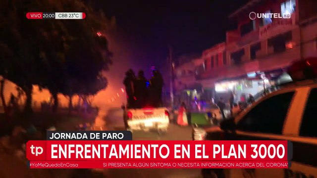 Se reportan enfrentamientos en el Plan 3.000 al finalizar la jornada de este lunes