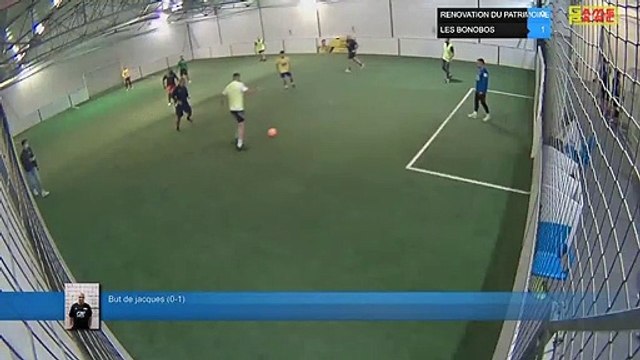 But de jacques (0-1) - RENOVATION DU PATRIMOINE Vs LES BONOBOS - 11/10/21 20:00 - LIGUE 1