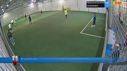 But de Anthony (2-3) - RENOVATION DU PATRIMOINE Vs LES BONOBOS - 11/10/21 20:00 - LIGUE 1