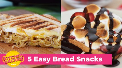 5 Snacks You Can Make With Bread | Yummy PH