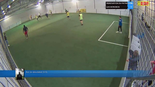But de aboubakar (5-5) - RENOVATION DU PATRIMOINE Vs LES BONOBOS - 11/10/21 20:00 - LIGUE 1