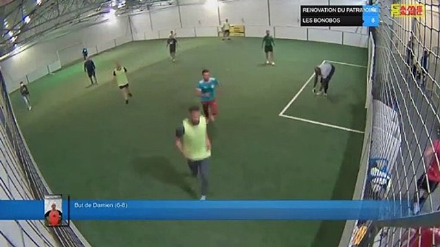 But de Damien (6-8) - RENOVATION DU PATRIMOINE Vs LES BONOBOS - 11/10/21 20:00 - LIGUE 1