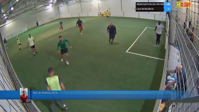 But de Anthony (8-9) - RENOVATION DU PATRIMOINE Vs LES BONOBOS - 11/10/21 20:00 - LIGUE 1