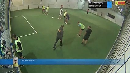 But de Simon (5-5) - FC GRAS DU BIDE Vs LES RASHKITOS - 11/10/21 21:00 - LIGUE 3