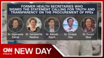 Ex-DOH chiefs, health groups back Senate probe on COVID fund use