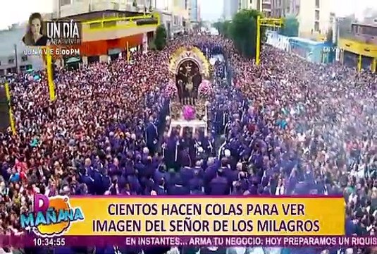 Señor de los Milagros: fieles hacen colas para ingresar a iglesia de Las Nazarenas