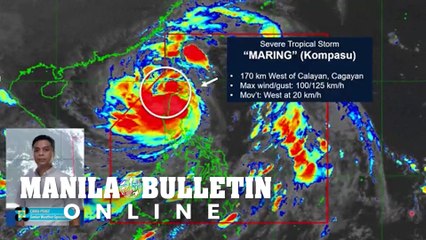 'Maring' now over West PH Sea but Signal Nos. 1 and 2 still up in several Luzon areas