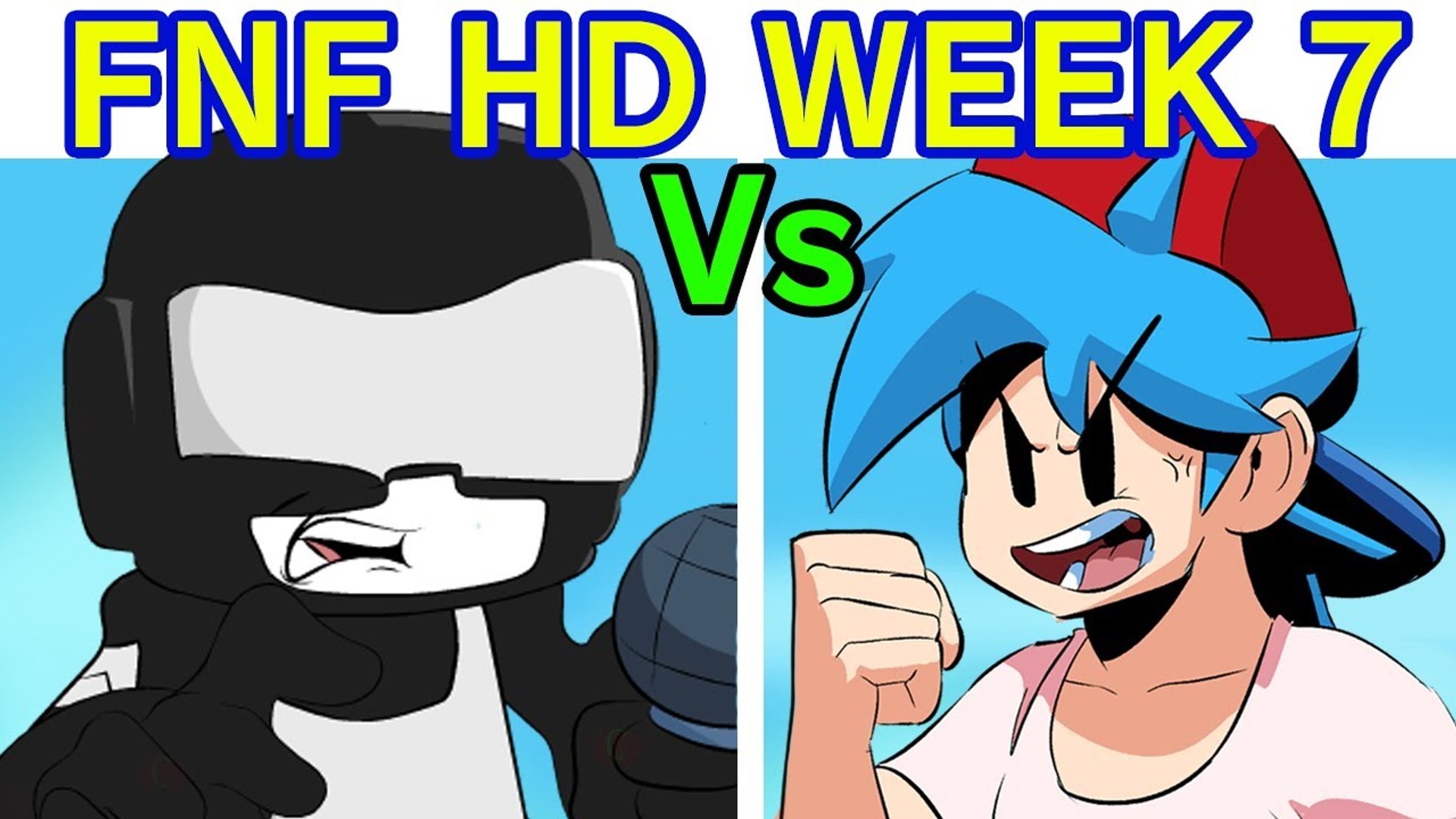 Friday Night Funkin' VS Tankman HD FULL WEEK + Cutscenes (FNF HD Mod-Hard) (Week  7-Pico HD) - video Dailymotion