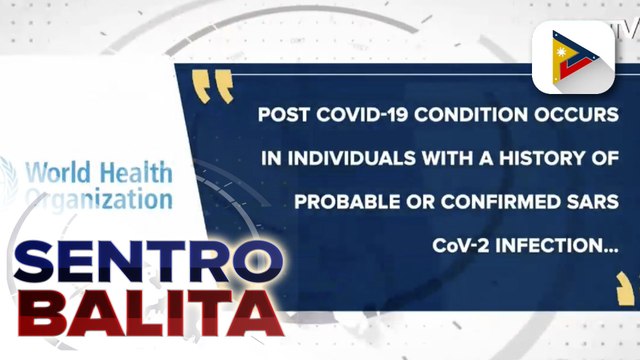 DOH: Mga ospital sa bansa, nakahanda para sa mga may 'Long COVID' o 'yung mga gumaling sa COVID-19 pero nakararanas pa rin ng sintomas