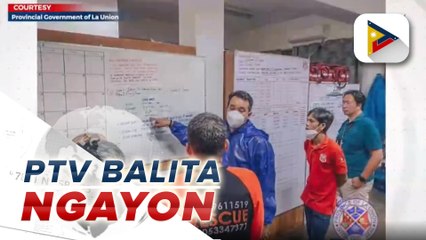 25 units ng PDRRMO, naka-deploy sa La Union para tulungan ang mga naapektuhan ng bagyong #MaringPH