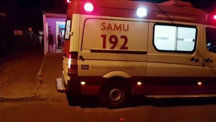 Samu socorre mulher de 55 anos em casa na Rua Jade, no Esmeralda; vítima estaria com suspeita de AVC