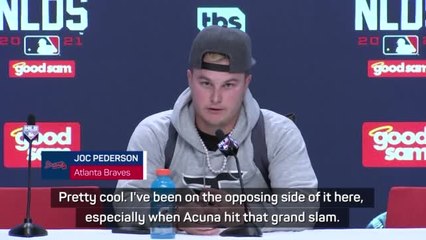 Pederson praises Atlanta fans for 'special' moment