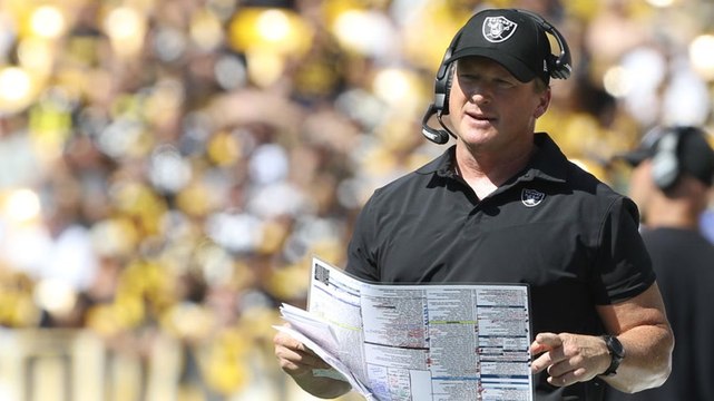Jon Gruden Resigns as Raiders Head Coach